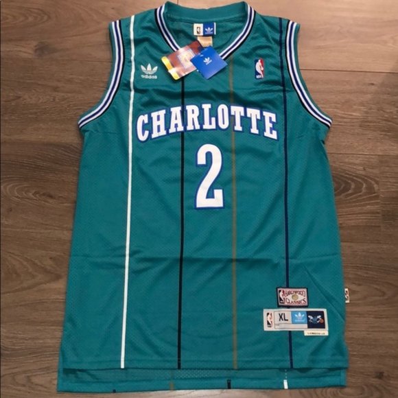 larry johnson charlotte hornets jersey